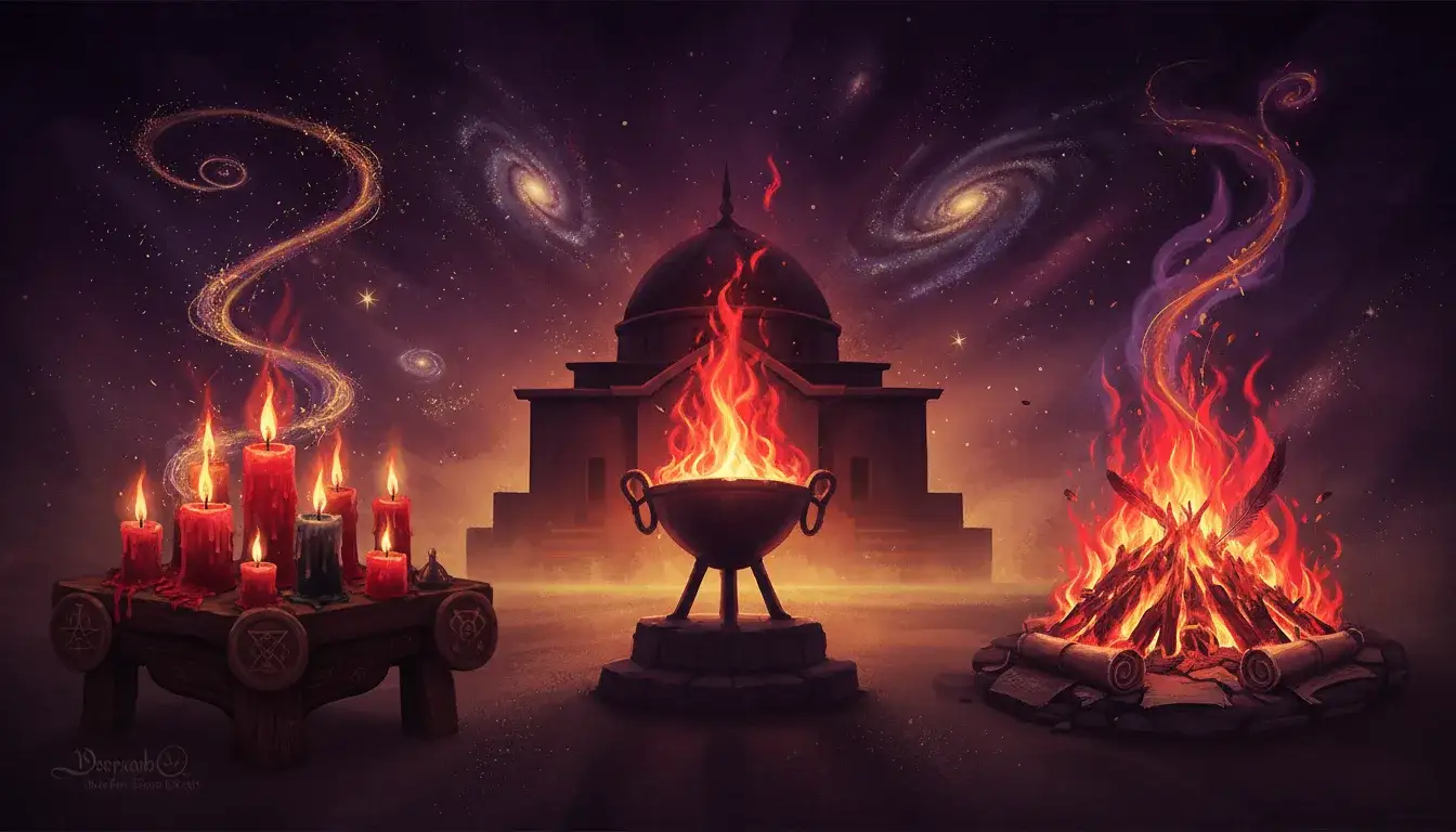 Fire in Rituals and Magic