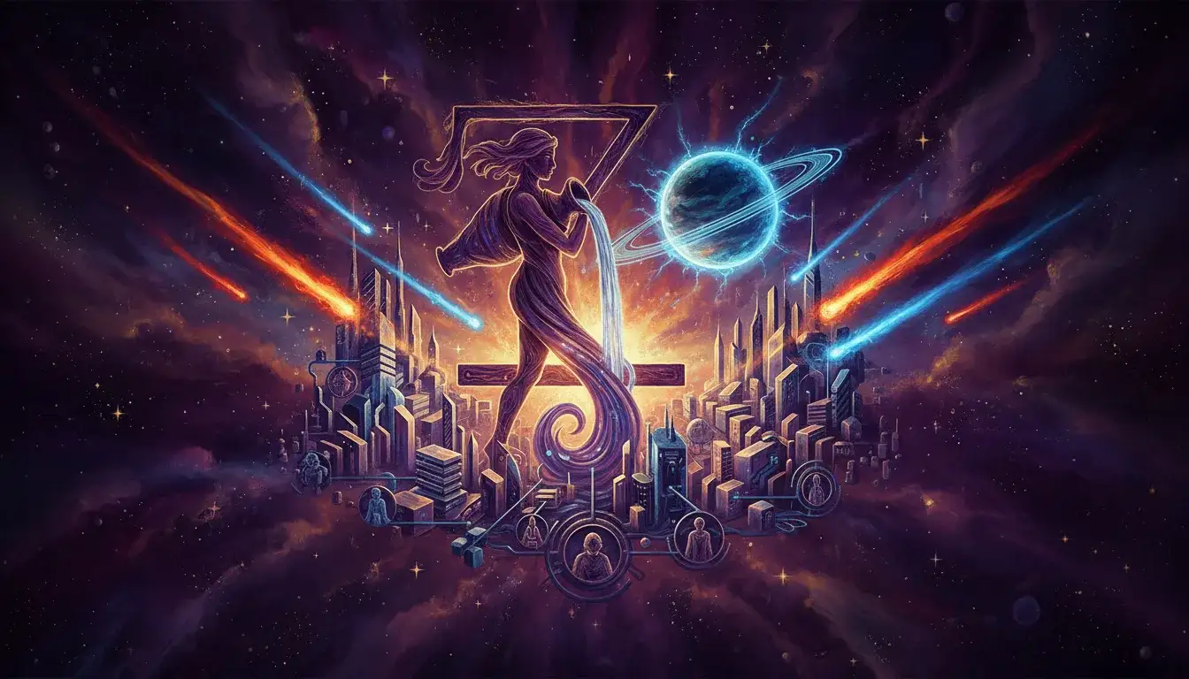 Aquarius and Uranus: Natural Rulers of the 11th House