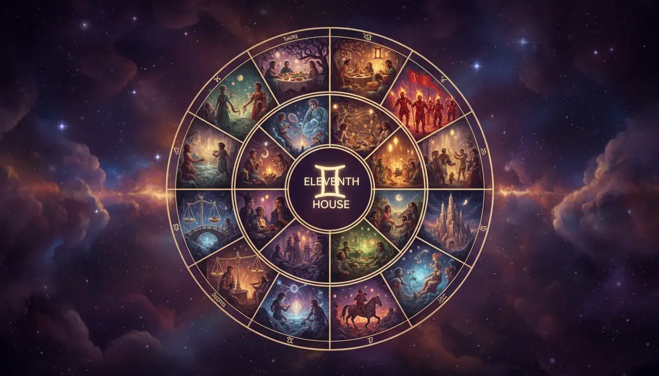 The 11th House Through the Zodiac Signs