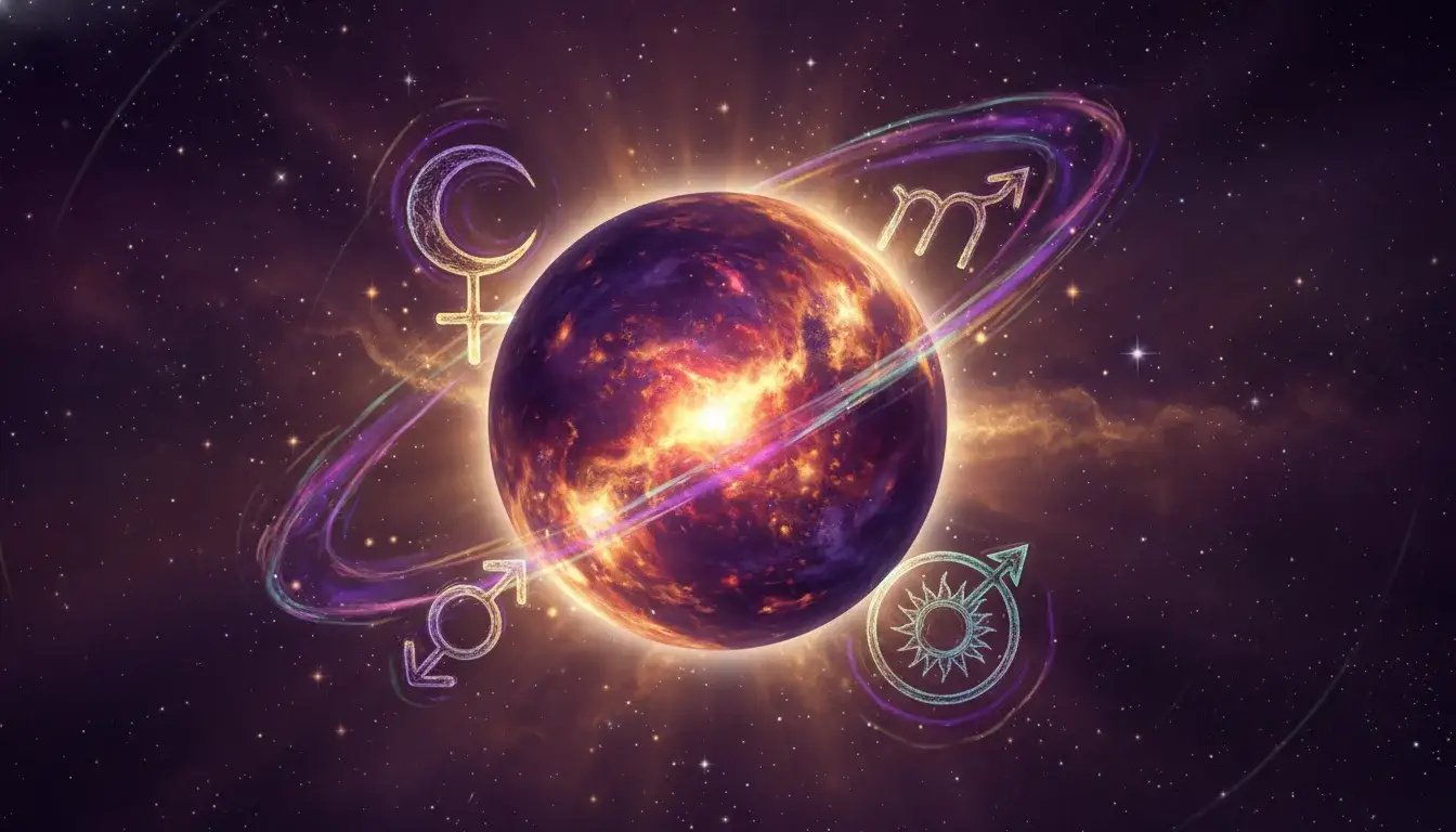 Planet: Shows what type of energy is active