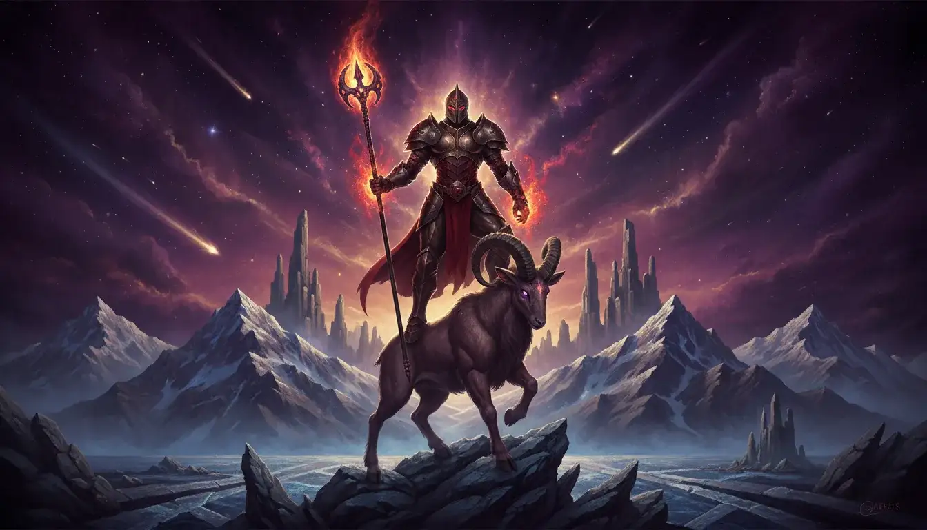 Mars exalted in Capricorn: Combining drive with discipline and ambition.