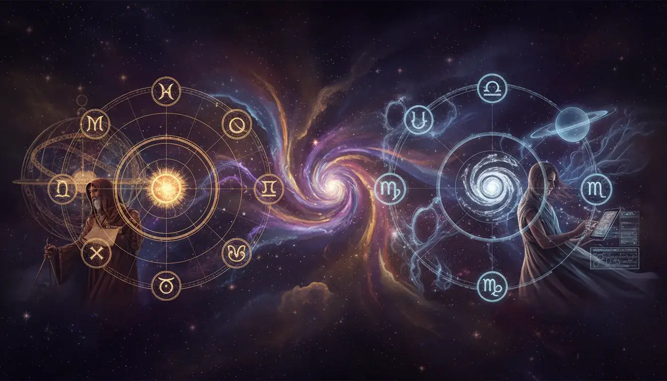 Traditional vs Modern Astrological Planetary Systems