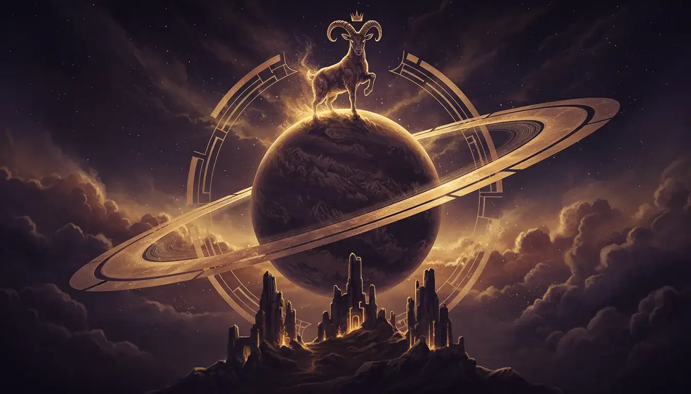 Saturn in Capricorn: Natural home: ambition, authority, achievement