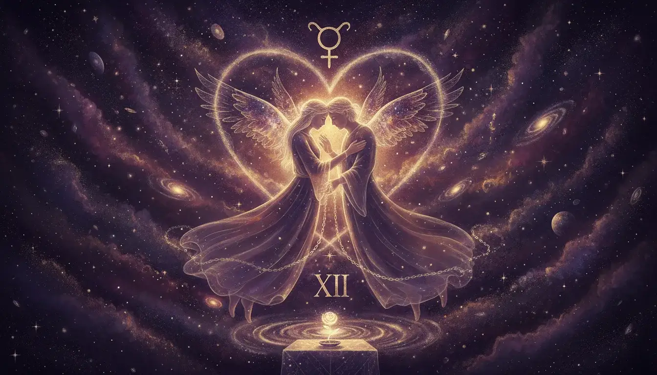 12th House: Secret love, spiritual connection, sacrifice