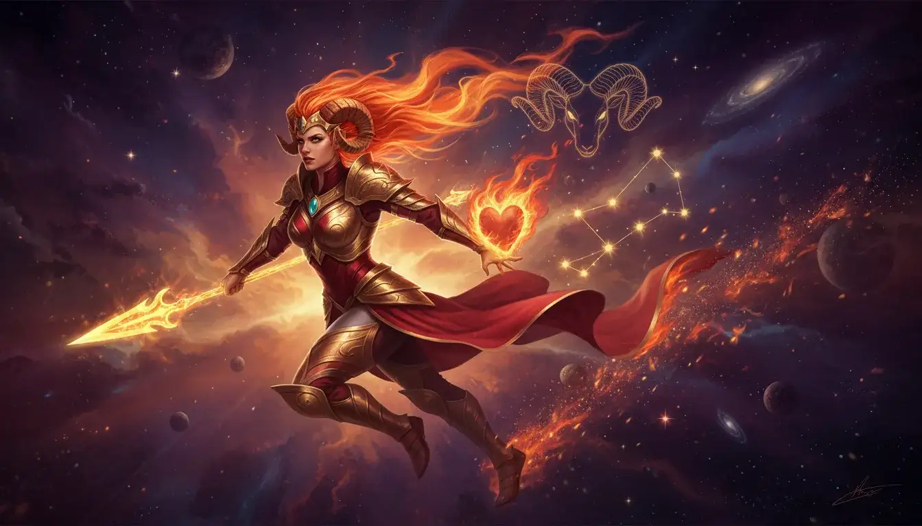 Venus in Aries: Passionate, direct, loves the chase