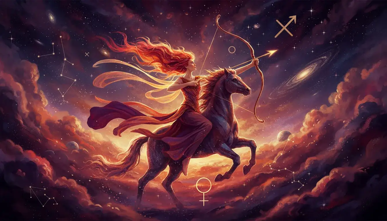 Venus in Sagittarius: Adventurous, optimistic, needs freedom