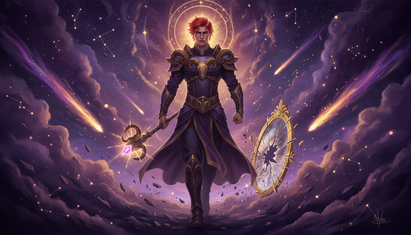 Aries Man After a Breakup He may appear to move on quickly. Pride
