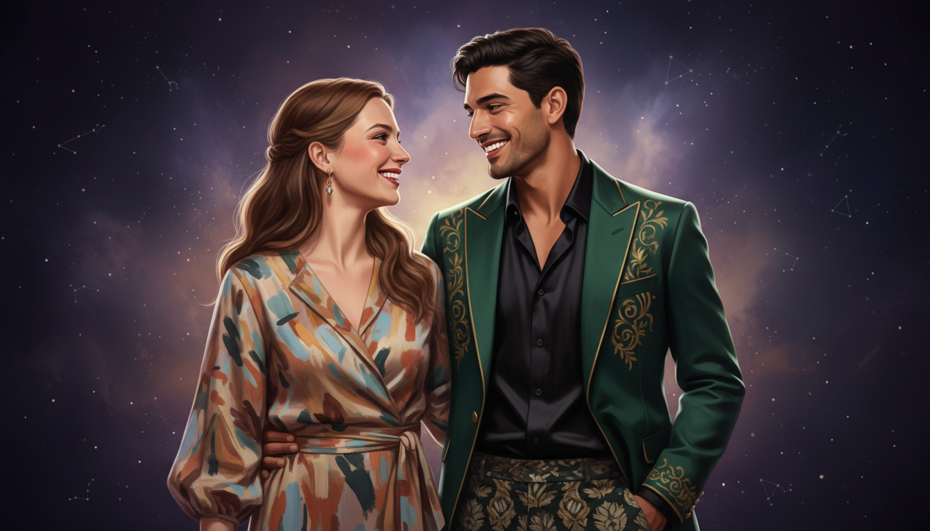 How Scorpio Woman Can Strengthen Compatibility with Pisces Man 
  Scorpio Woman  — cosmic astrology digital illustration