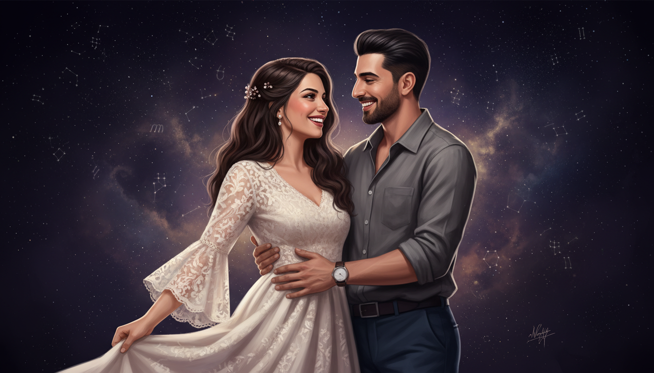 Final Verdict on Scorpio Woman and Pisces Man Compatibility 
  Scorpio Woman and — cosmic astrology digital illustration