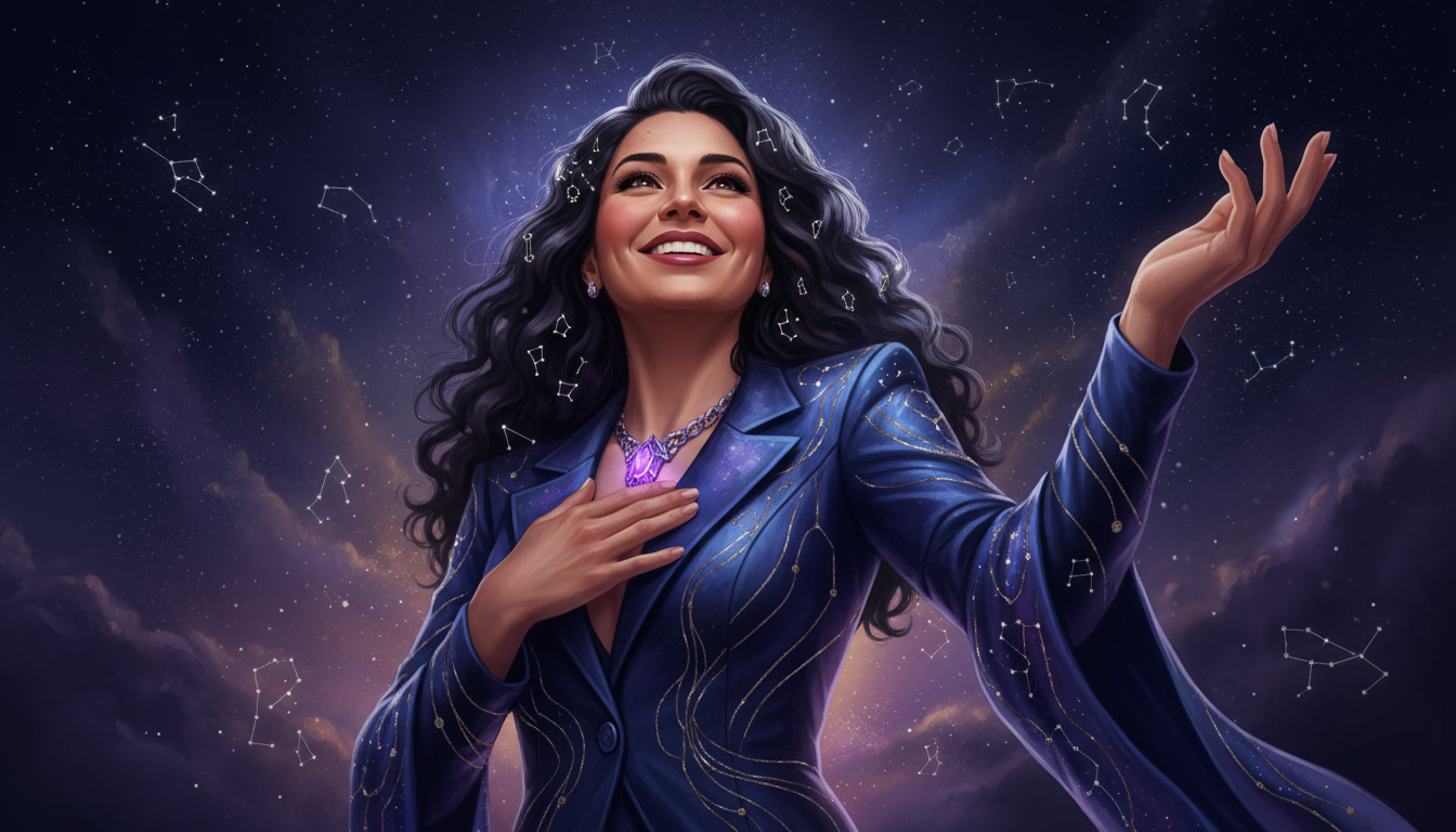 Cancer Woman Strengths 
  A Cancer Woman shows powerful emotional awareness. She — cosmic astrology digital illustration