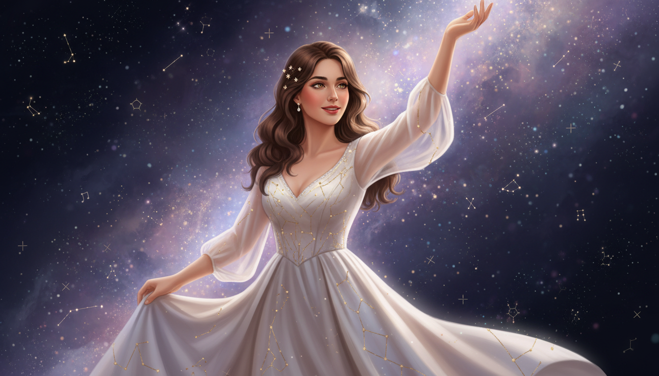 Capricorn Woman Traits and Core Personality Characteristics 
  The Capricorn wom — cosmic astrology digital illustration