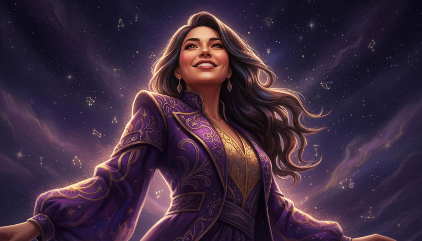 Capricorn Woman Negative Traits and Challenges 
  Every zodiac sign carries weak — cosmic astrology digital illustration