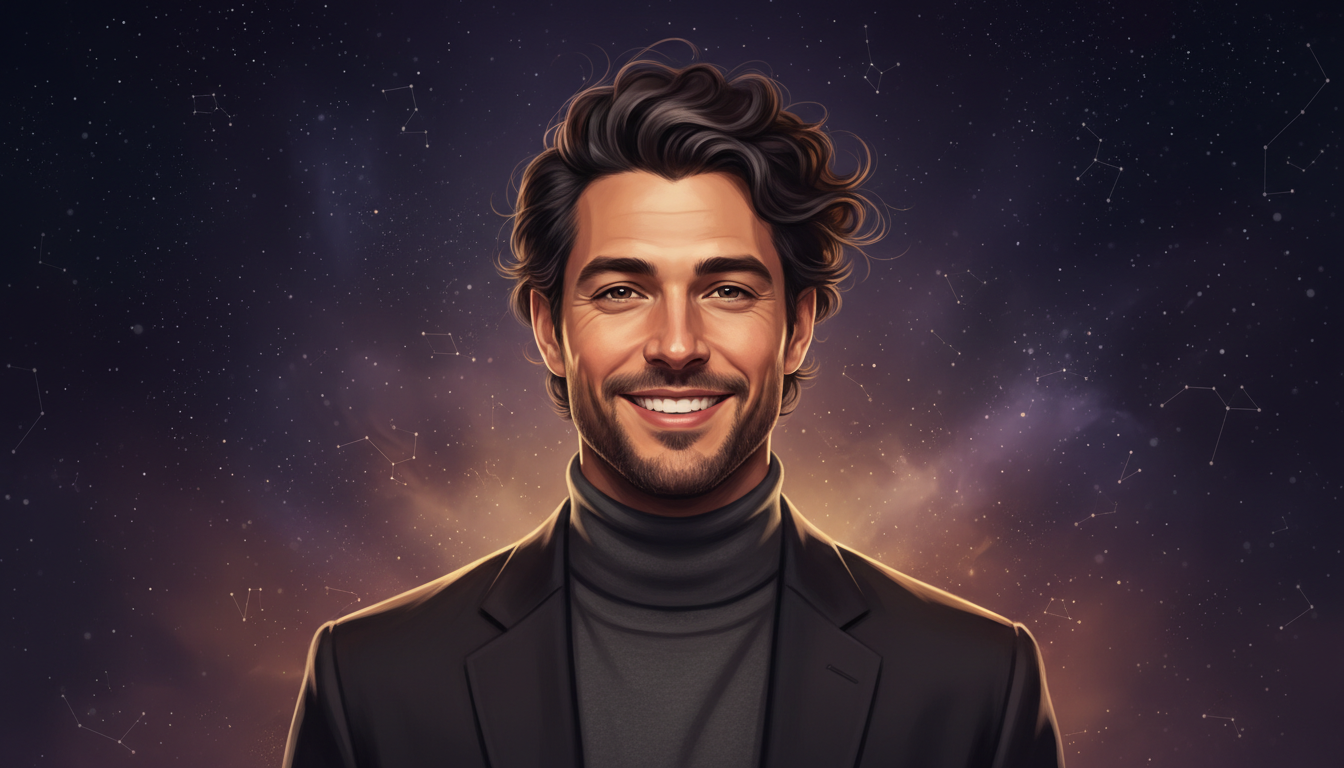 Gemini Man Strengths and Weaknesses 
  Gemini man personality traits combine bri — cosmic astrology digital illustration