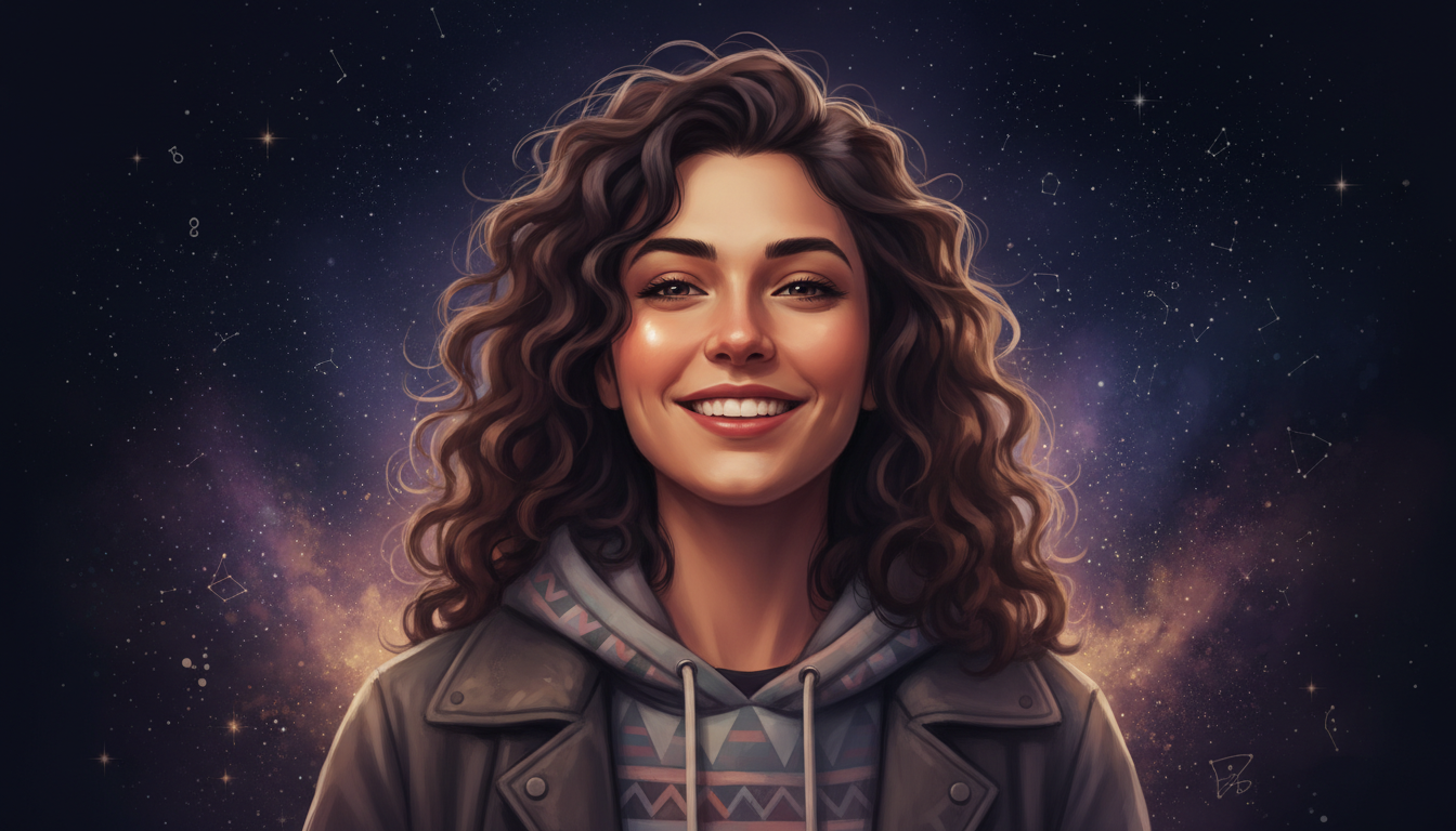 Emotional Psychology and Inner Core 
  Recognition feeds confidence. Feeling val — cosmic astrology digital illustration