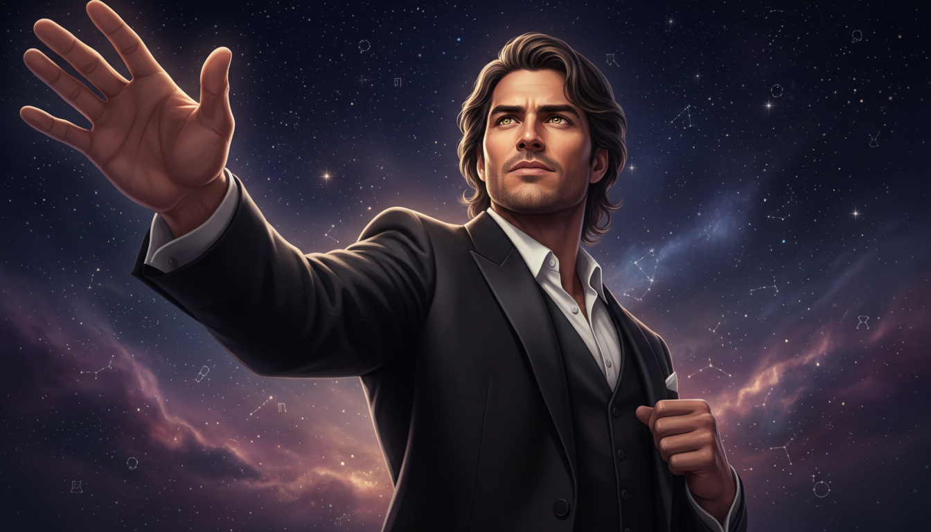 Virgo Man Weaknesses and Negative Traits 
  Every zodiac sign has challenges, an — cosmic astrology digital illustration