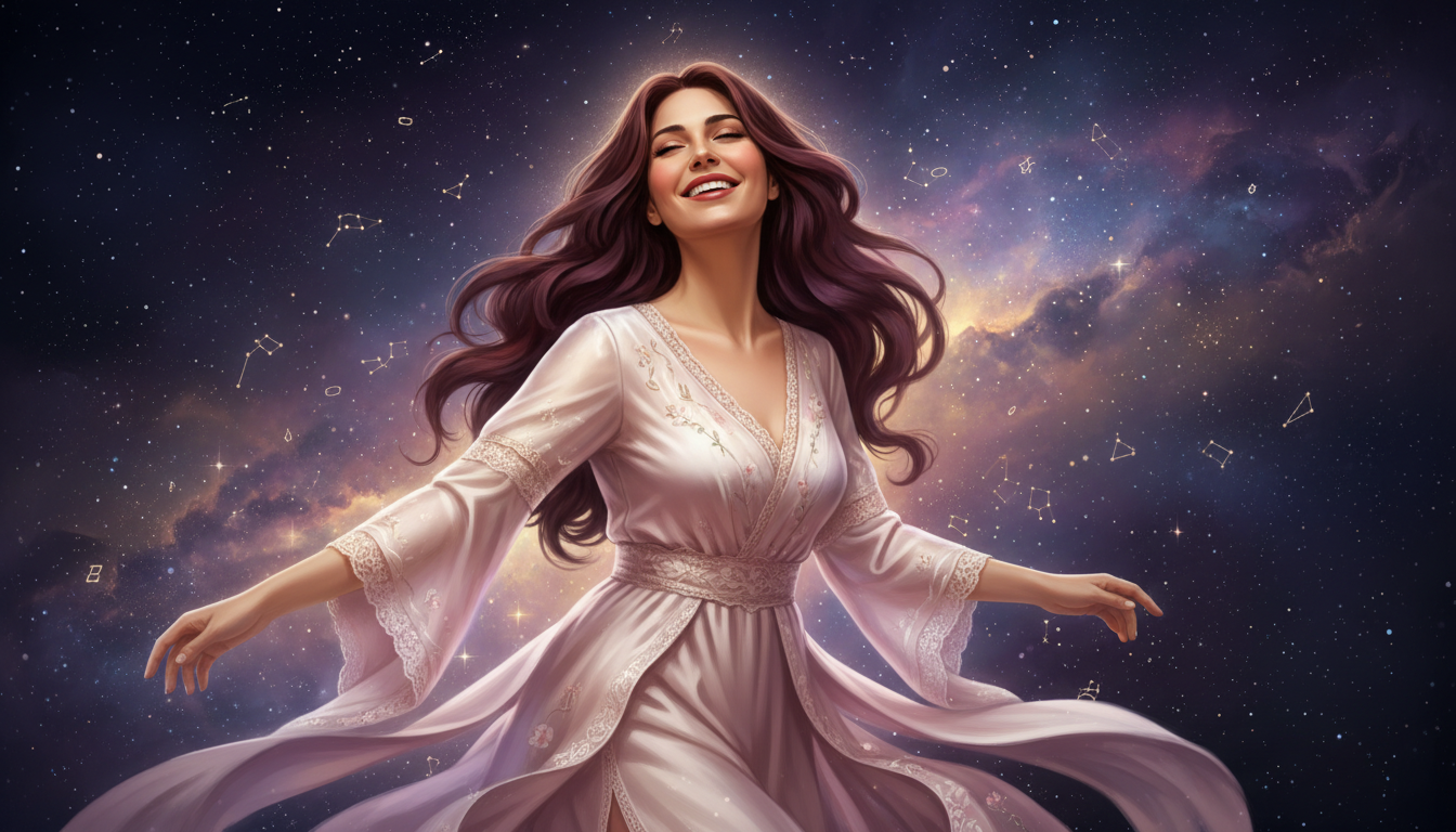 Scorpio Woman Personality Traits 
  The Scorpio woman personality is intense, ob — cosmic astrology digital illustration
