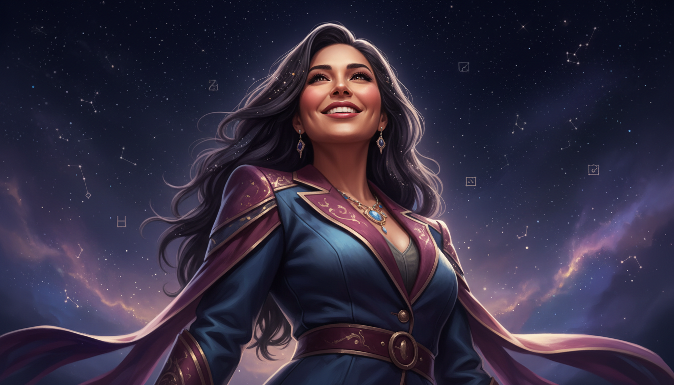 Scorpio Woman Weaknesses 
  Scorpio woman weaknesses connect to emotional intens — cosmic astrology digital illustration