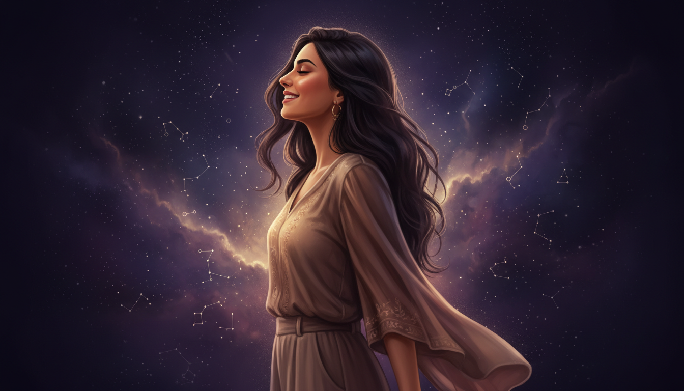 Scorpio Woman Sexuality 
  Scorpio woman sexuality is intense and emotionally ch — cosmic astrology digital illustration