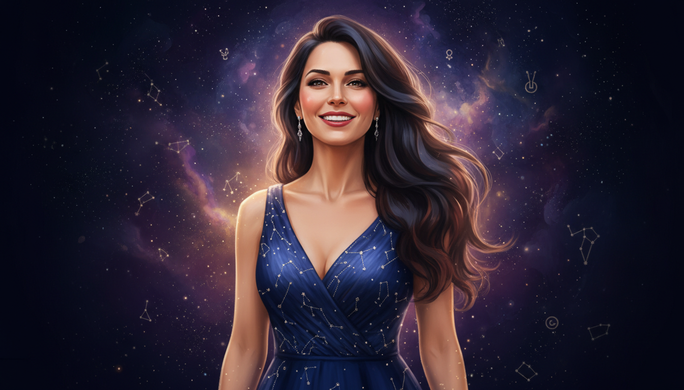 Gemini Woman in Friendship 
  Gemini Woman as a Friend 
  She brings humor and c — cosmic astrology digital illustration