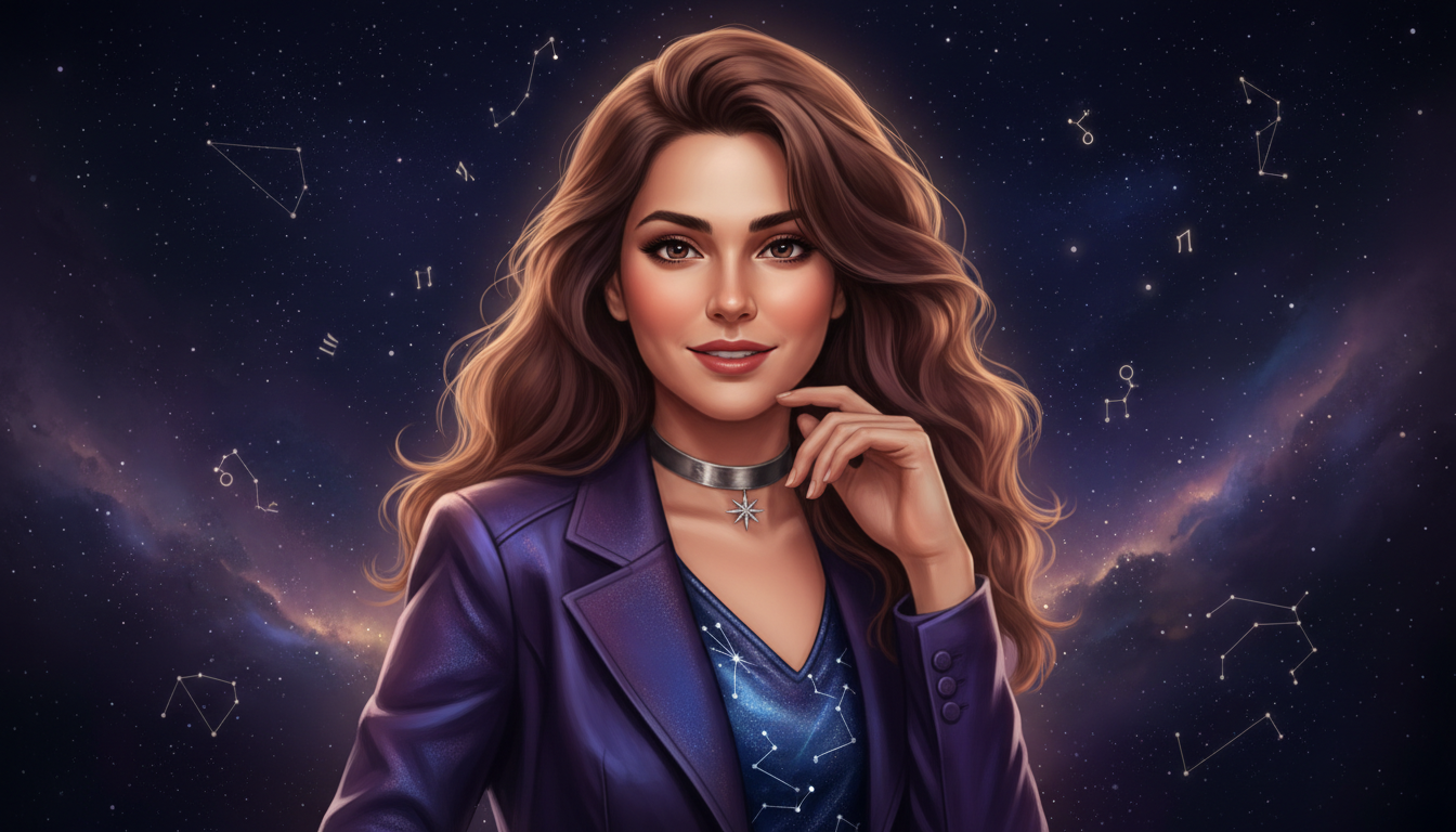 Gemini Woman Fashion, Style and Personal Expression 
  Gemini Woman Aesthetic Pr — cosmic astrology digital illustration