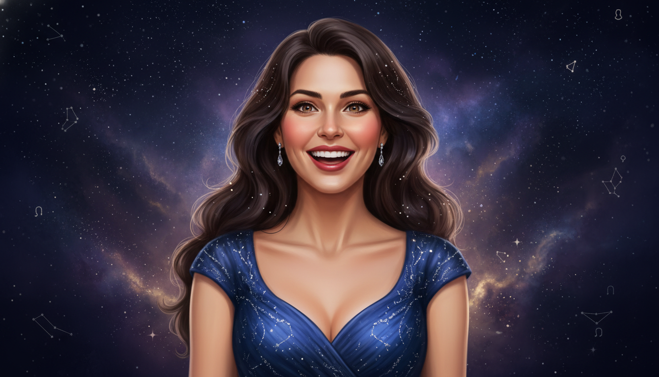 Libra Woman Career and Work Life
The Libra Woman excels in roles involving co — cosmic astrology digital illustration