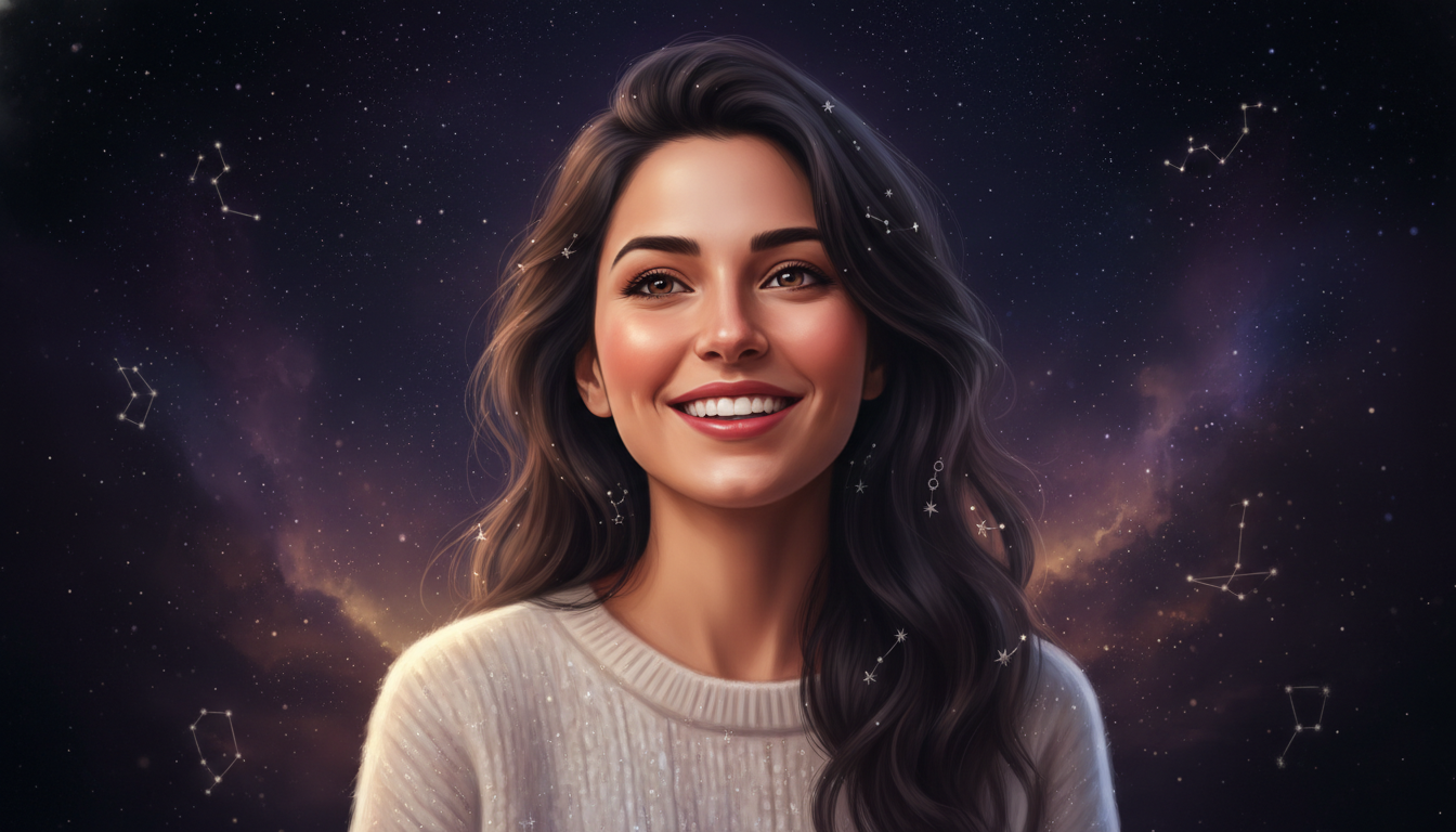 Libra Woman in Conflict
Conflict unsettles her deeply. She may withdraw rathe — cosmic astrology digital illustration