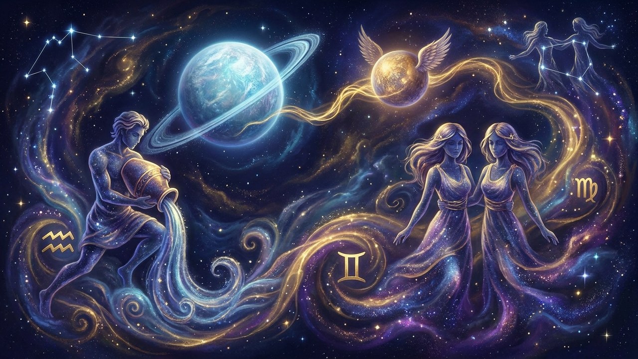 Aquarius Man and Gemini Woman Compatibility Overview