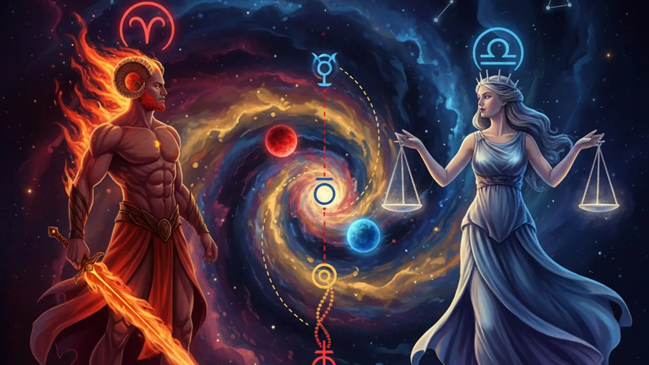 Aries Man and Libra Woman Compatibility Overview