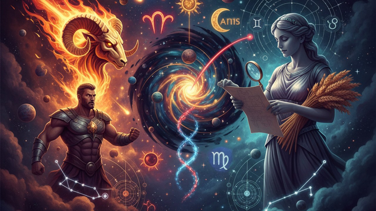 Aries Man and Virgo Woman Compatibility Overview